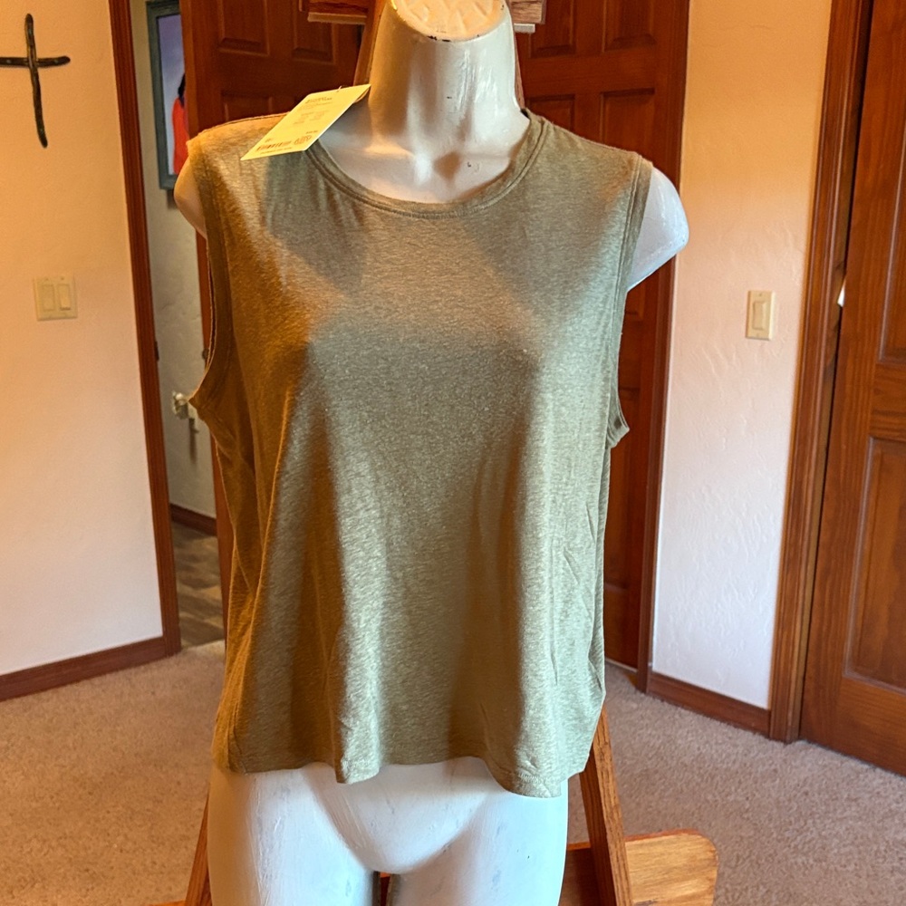 Athleta Olive Green Tank Top